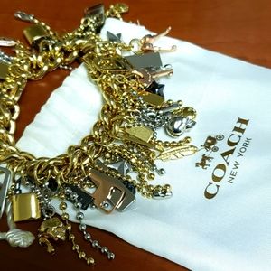 Mixed Metals Icon Curbchain Bracelet